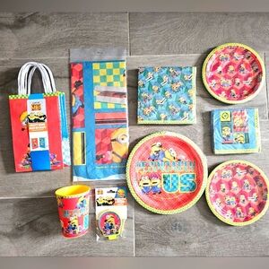 MINIONS Birthday Party Bundle NWT 🎉